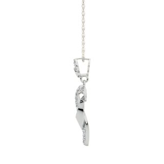 Ebba Round Diamond Office Wear Pendant